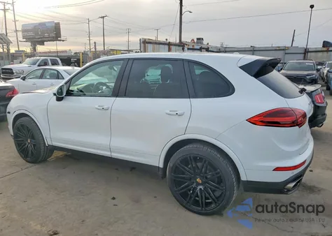 2017 Porsche Cayenne from USA, damaged, VIN WP1AA2A21HKA84342